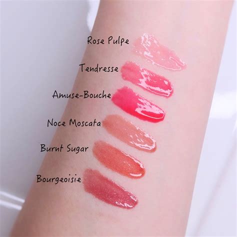 chanel lip gloss swatches 2015|chanel lip gloss shades.